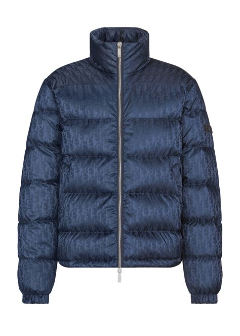 dior bubble jacket blue|Dior oblique light blue jacket.